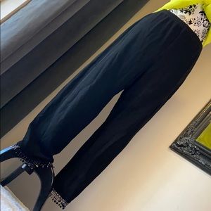 Fresh stretchy black pants
